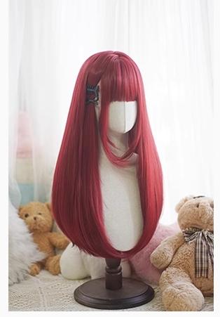 Imperial Tea~Daily Lolita Wig Matte Color Long Wigs   