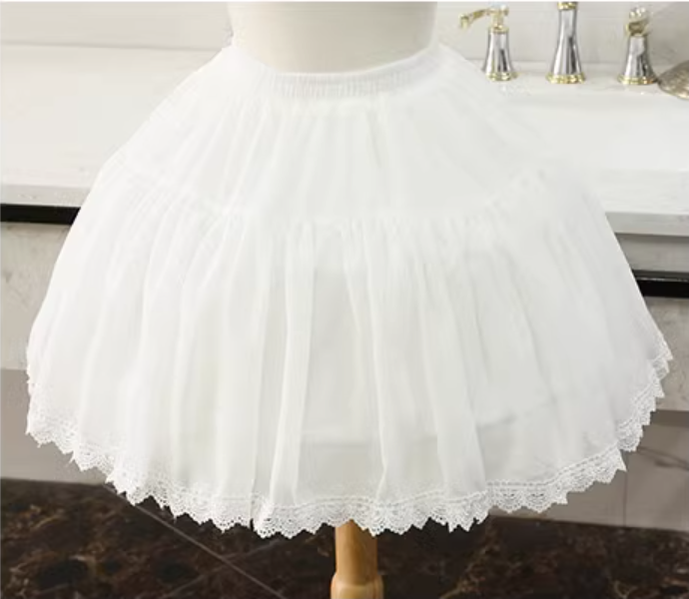 Manyiluo~Elegant Lolita Adjustable All-match Petticoat   