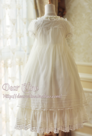 DearCeline~Midsummer Night's Dream~Daily Lolita Organza Covering Smock   