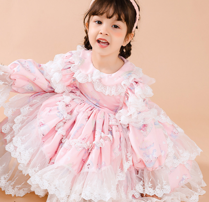 Kid Lolita Spring Princess Dress   