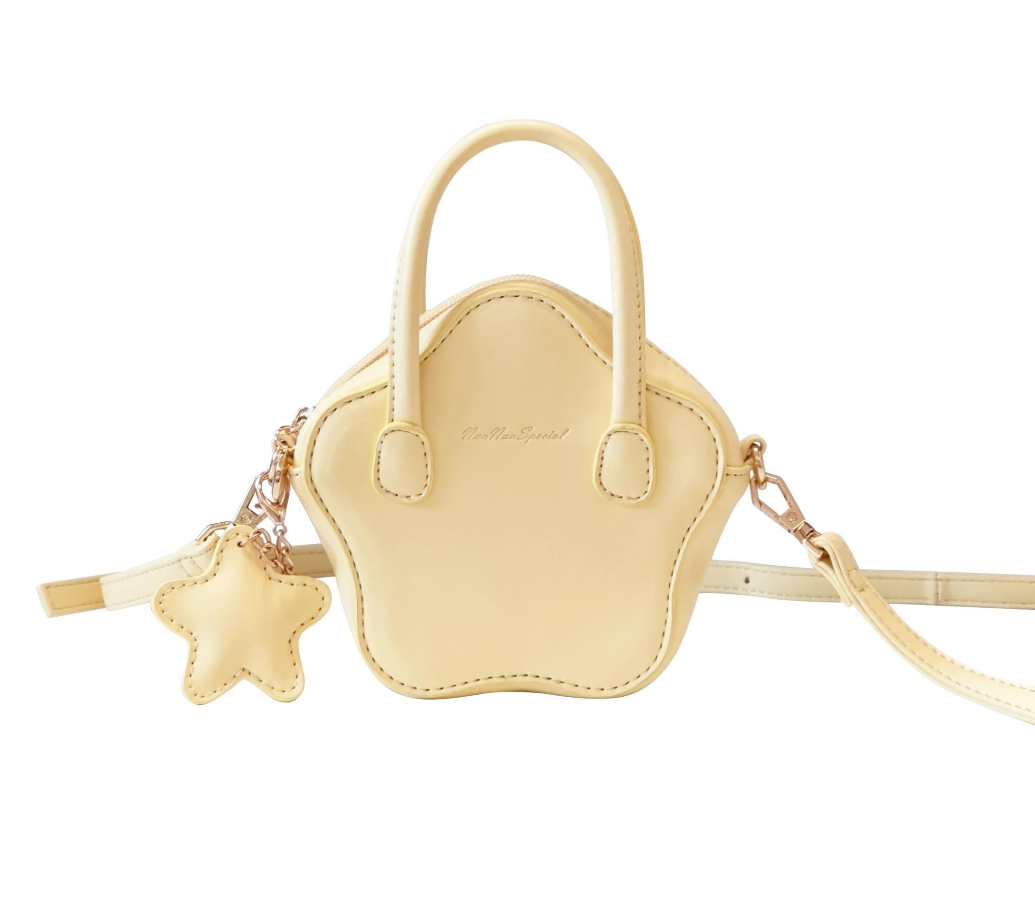 NanNanspecial - Egg Milk Star - Sweet Lolita Bag Milk Yellow Handbag Egg Milk Star Bag