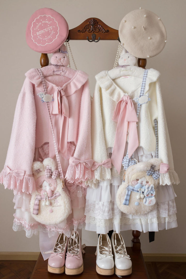 MIST~Qian's Letter~Sweet Lolita Sweater Winter Cardigan Coat