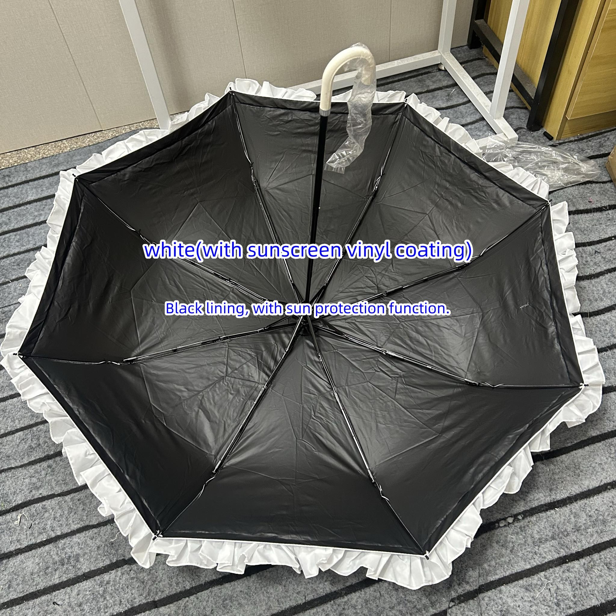 Fresh Flounce Foldable Princess Lolita Parasol