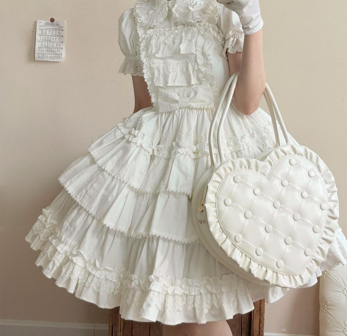 Heart Pillow - Sweet Lolita Heart-shaped Handbag or Shoulder Bag