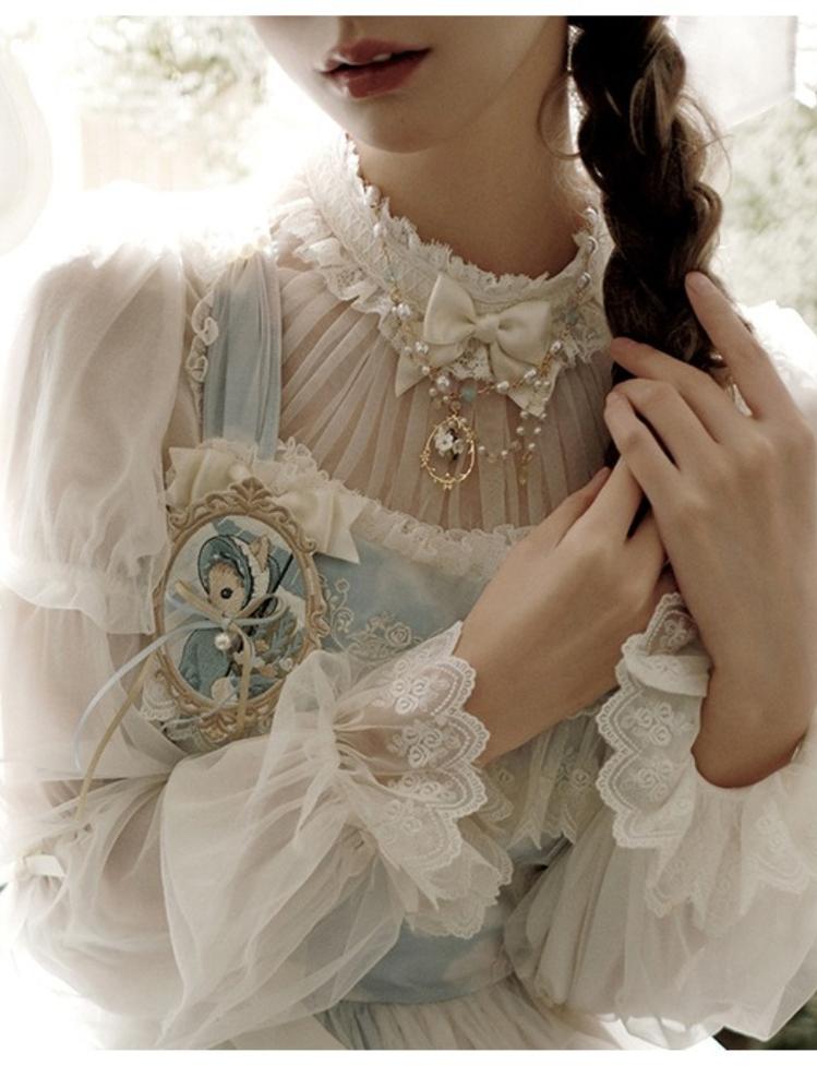 Summer Fairy~IP Collab Sweet Lolita Necklace Brooch Waist Belt   