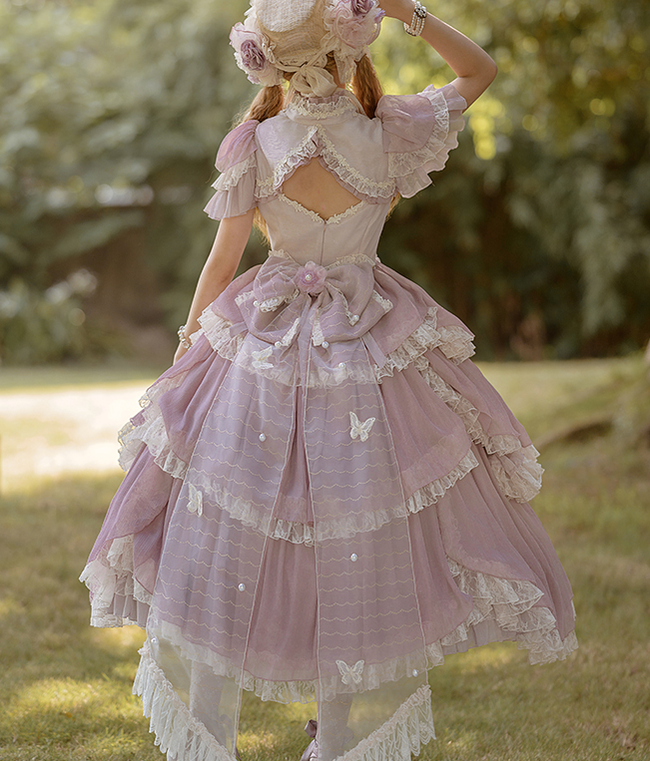 Henrietta~Look for Butterflies~Elegant Lolita Princess Dress Multicolor Custom Size   