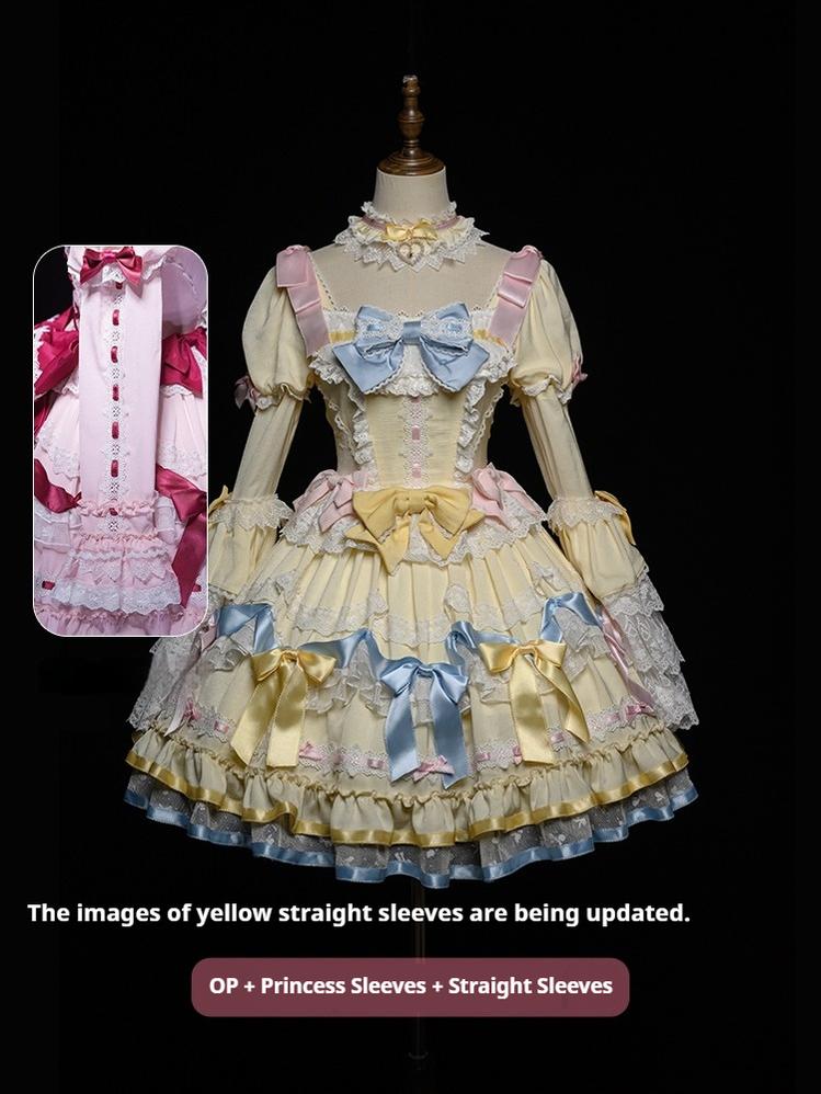 Mewroco - Berry Forest - Sweet Lolita Short-sleeved OP Dress and Matching Accessory (L M S XL) 42596:748510