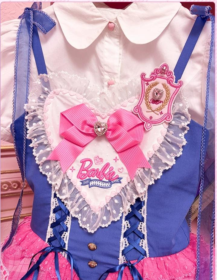 Silky Ballet - Cotton Sweet Lolita Blouse and Two-Size Crown Set 45915:867726