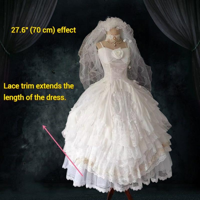 Teddy Bear - 27.6" (70 CM) Adjustable Wedding Lolita Petticoat