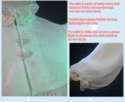 (Buyforme)Golden Koi Forest~Sakura Jellyfish Sweet JSK Dress   