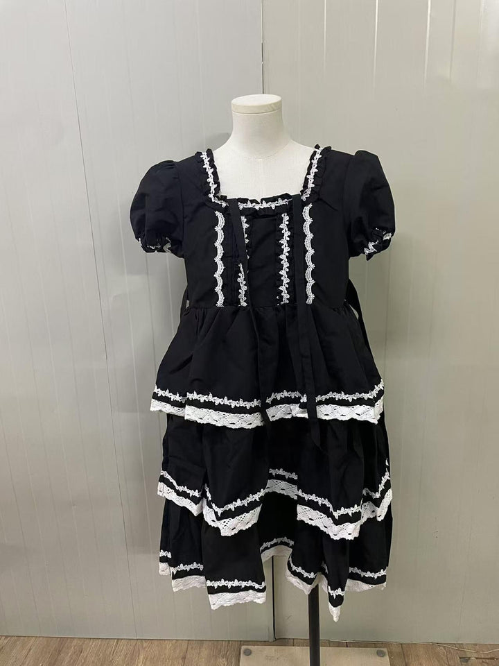 42Lolita Clearance Items Collection #10-Short sleeve dress - size M