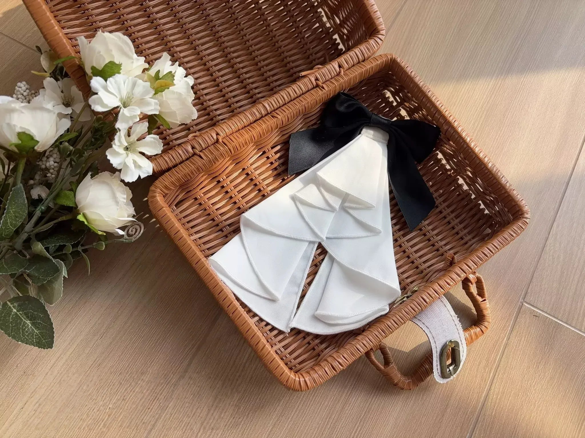 Silent Melody - Ouji Lolita Chiffon Blouse or Musical Note Embroidered Skirt (L M S) 45484:853559