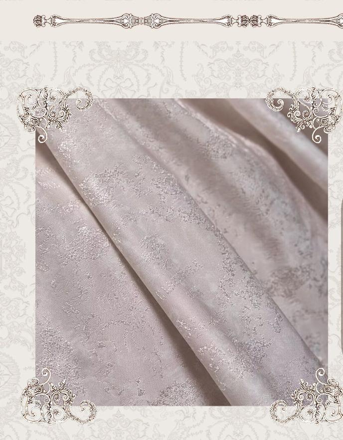 Clockwork Doll - Gothic Lolita Printed Dress, Lace & Bows 45186:839436