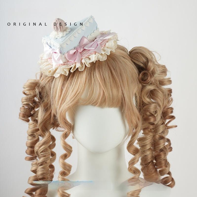 The Accessories' Story - Cupcake-Inspired Sweet Lolita Headdress Triangular Cake Decoration Hat