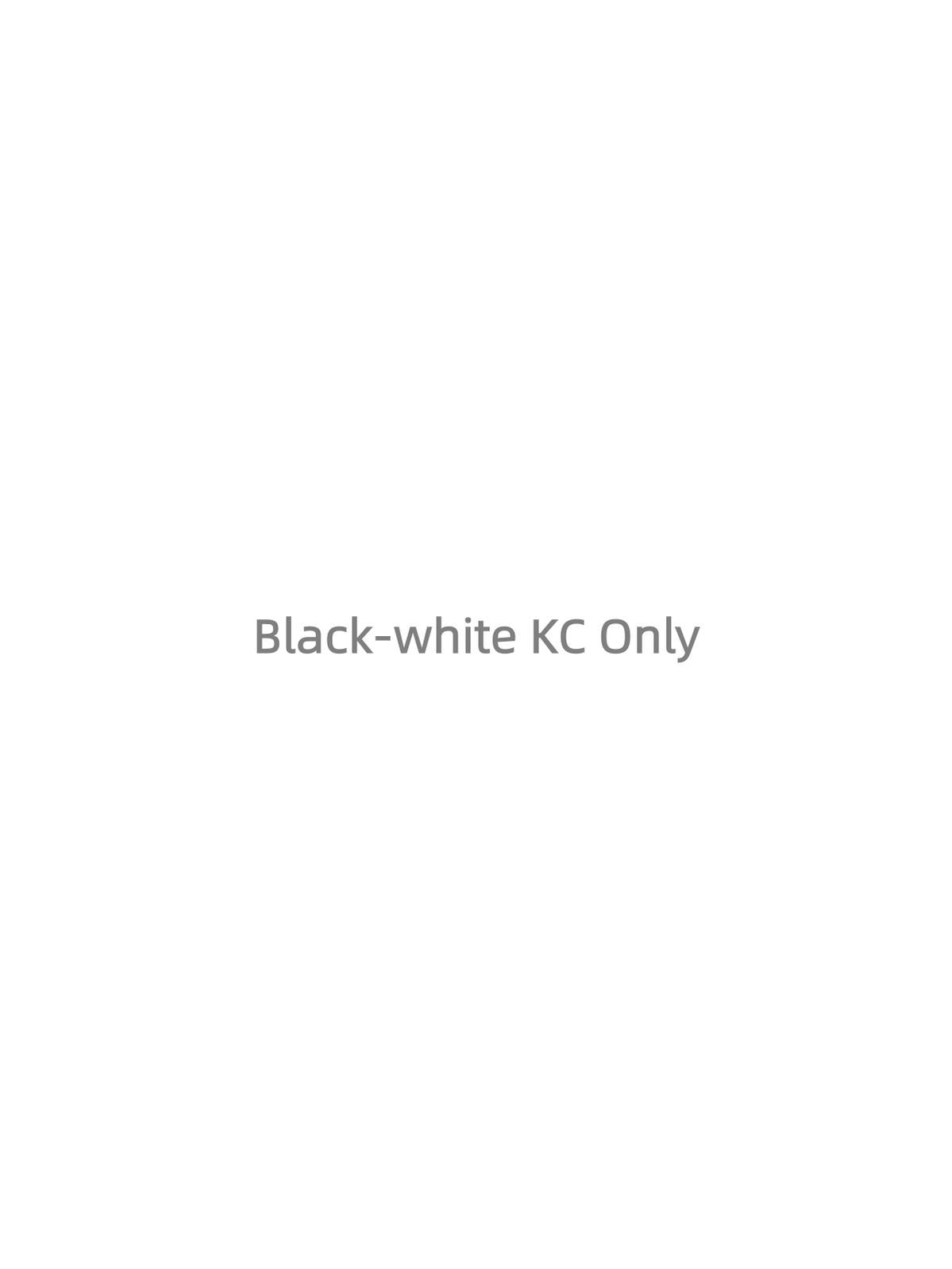 Cotton Old School Lolita Lace OP Dress, Three-tiered Back Black-white KC Only S