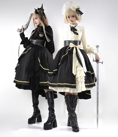 (BFM)Summer and Galaxy~Savior~Military Lolita Dress Skirt Full Set   
