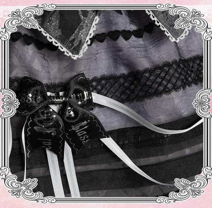 Puppets and Doll - Dream Bow - Bow Decoration Voile Gorgeous Lolita JSK 43464:777052