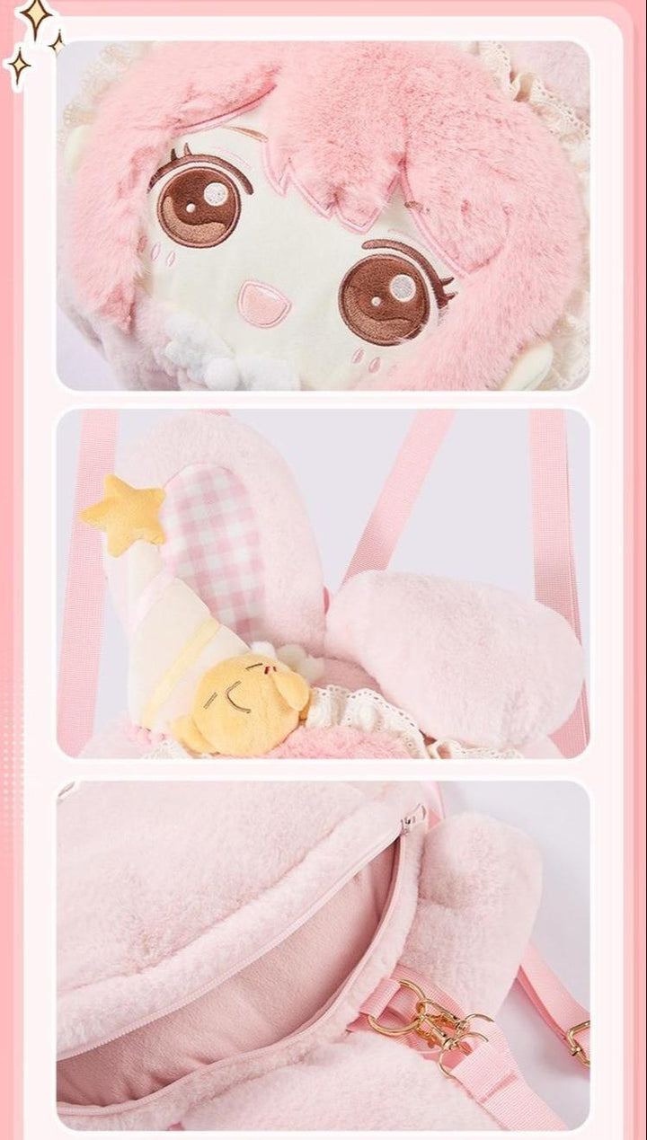 Nikki Tomorrow~Kawaii Lolita Plush Bag Cute Doll Backpack