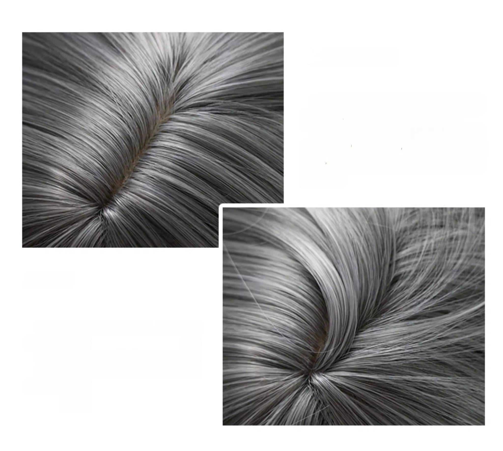 Gothic Lolita Short Wig, Detachable Curl Ponytails 44627:816277