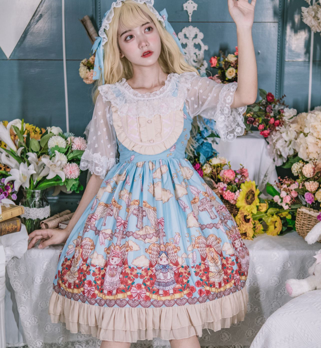 Niu Niu~Elegant Lolita Plus size Petticoat Solid Color   