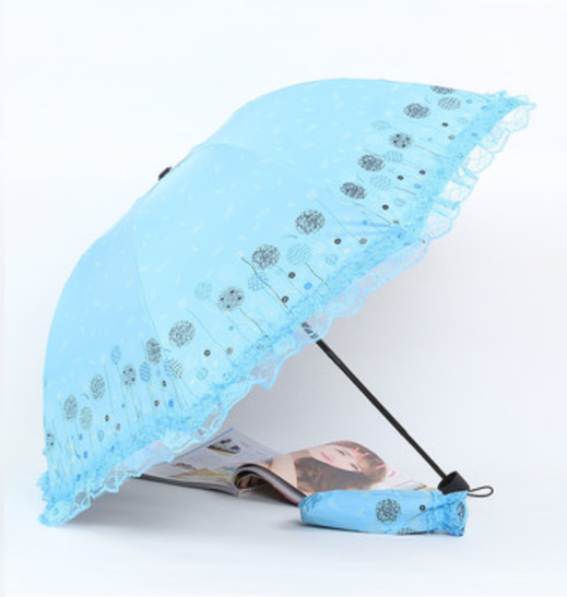 Qiteng~Daily Lolita Lace Princess Sunshade Parasol   