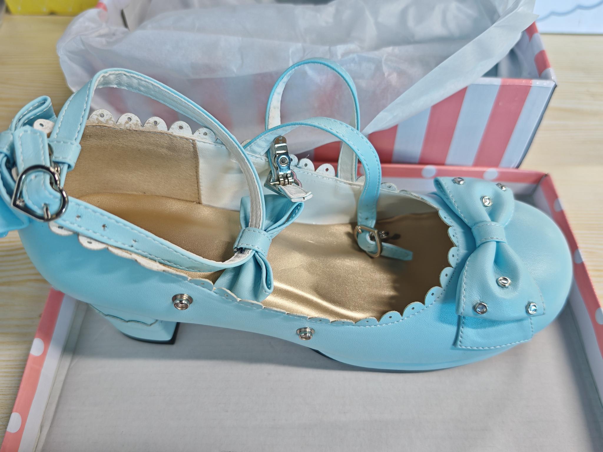 Sosic - Sweet Lolita High Heel Handmade Shoes 12942:776894