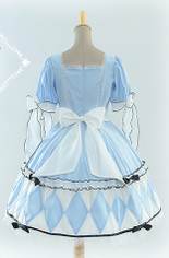 Quaint Lass~Alice~Sweet Lolita Sky Blue OP Dress   