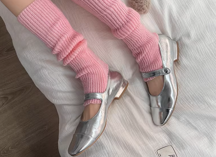 WAGUIR - Fashionable Lolita Solid Color Leg Warmer Multicolors