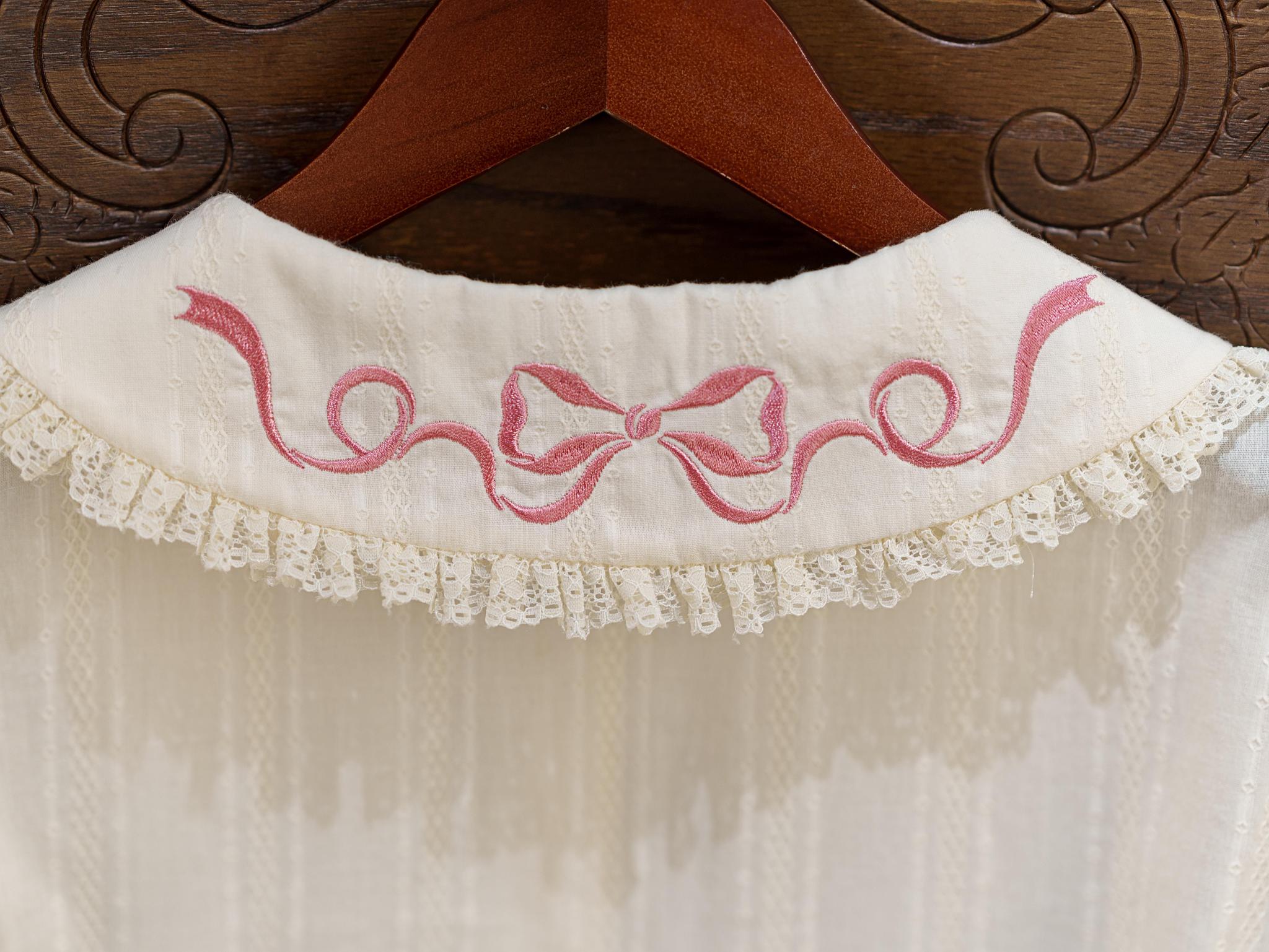 Abundant Tea Time - Kawaii Lolita Blouse, Cotton & Embroidery 45002:831079
