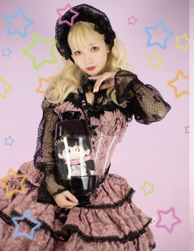 Daylight~candy~Sweet Lolita JK Ita Bag Multicolors black  