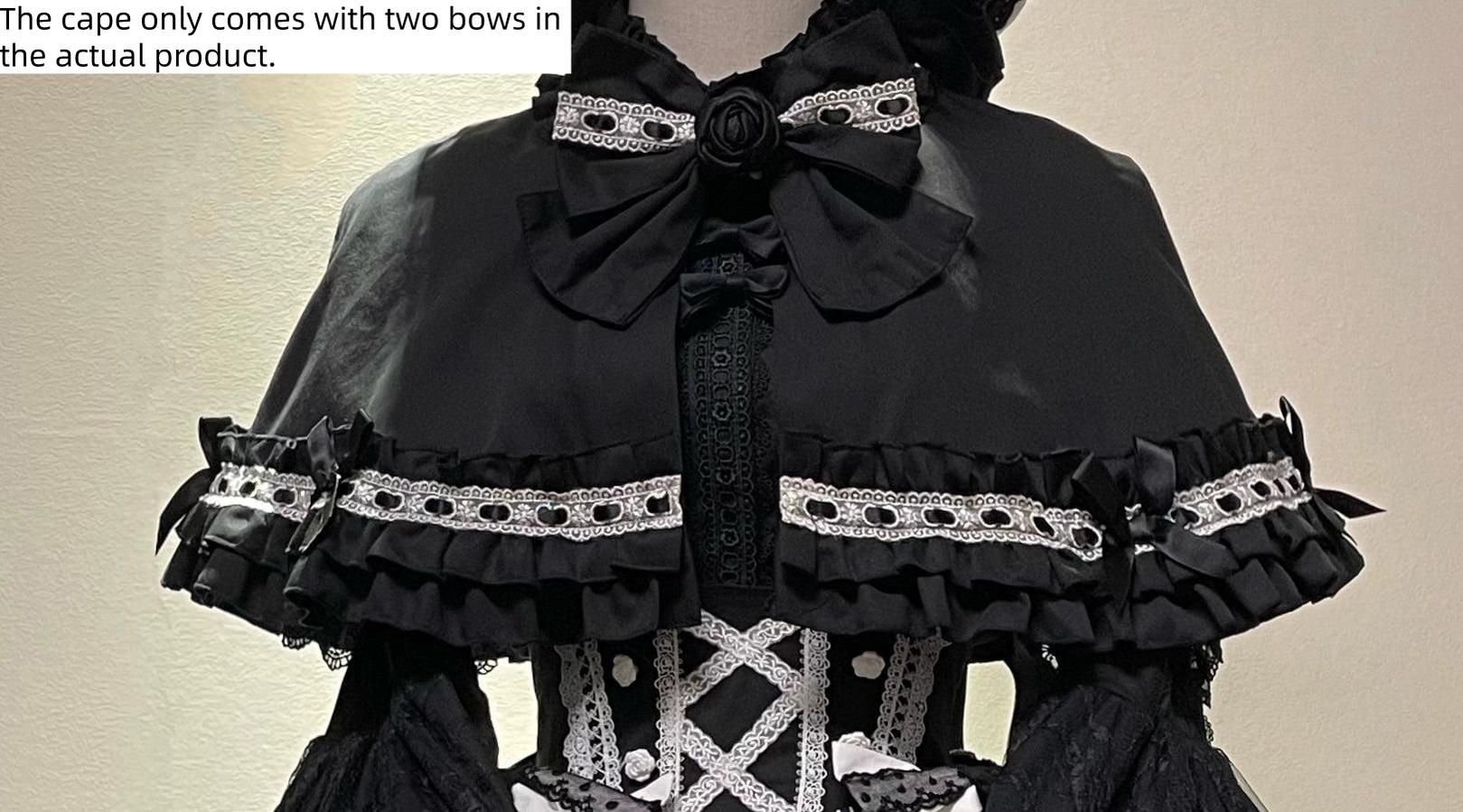 Lost Aqua - Vintage Lolita Cape BNT