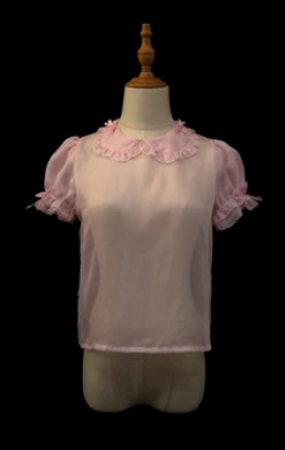 Seventh Puppet~Find Love Sweetheart~Sweet Lolita Summer JSK S pink and pink lining (free size) 