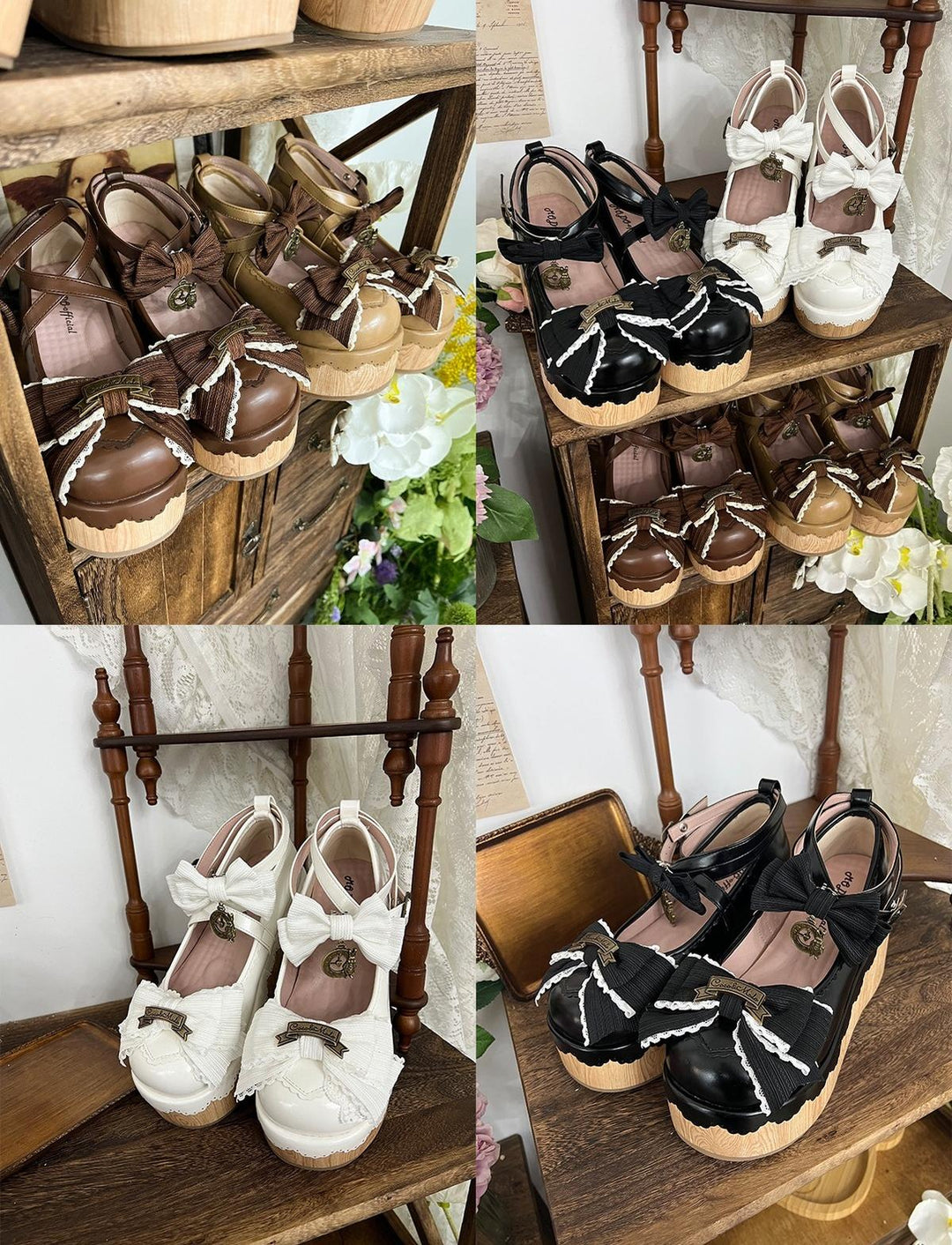 MODO~Hide and Seek~Kawaii Lolita Platform Shoes Thick Sole Shoes