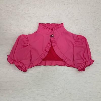 Mengfuzi~LiLith~Gothic Lolita JSK Dress Christmas Short Sleeve Bolero XS rose pink short sleeve bolero 