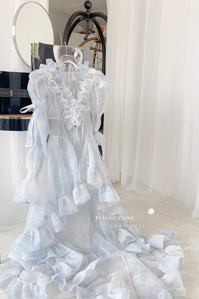 (BFM)PoshePose~Elegant Lolita JSK Dress Princess Dress XS Long Shawl 