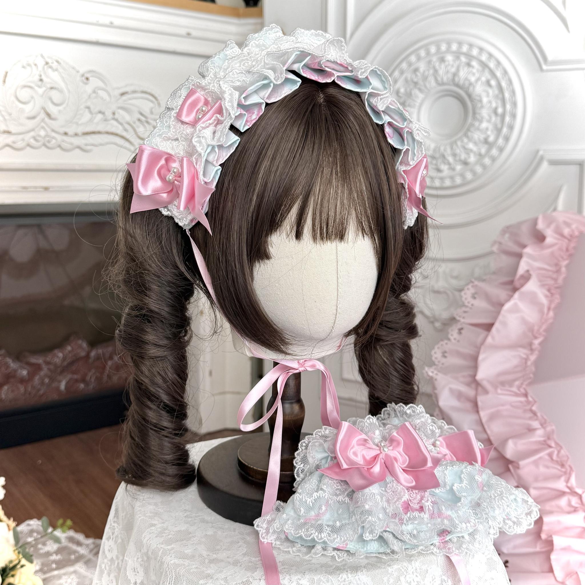 Summer 2026 - Old School Lolita Floral Printed JSK Dress with Ribbon Bows 45521:851955