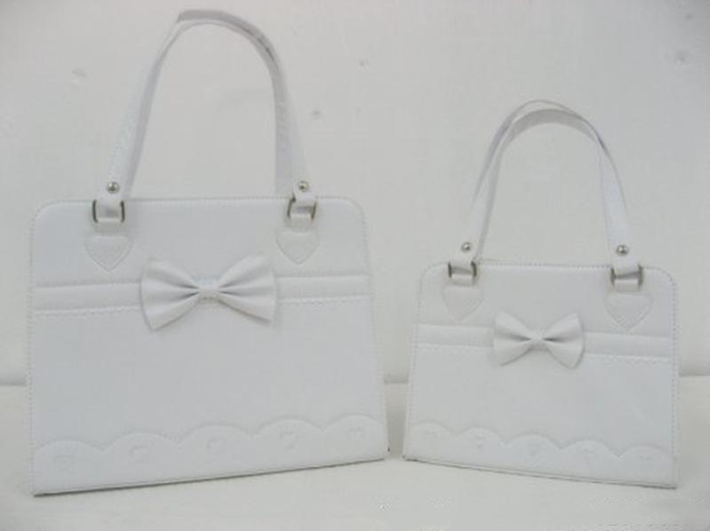 Loris - Classical Lolita Bag Single Shoulder Multiple Colors full white