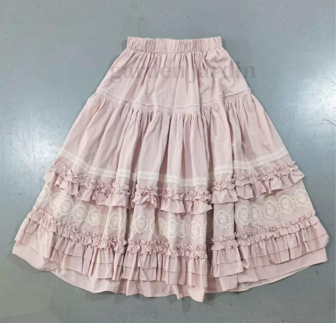 Tiny Garden - Dream Bouquet- Elegant Sweet Lolita Skirt