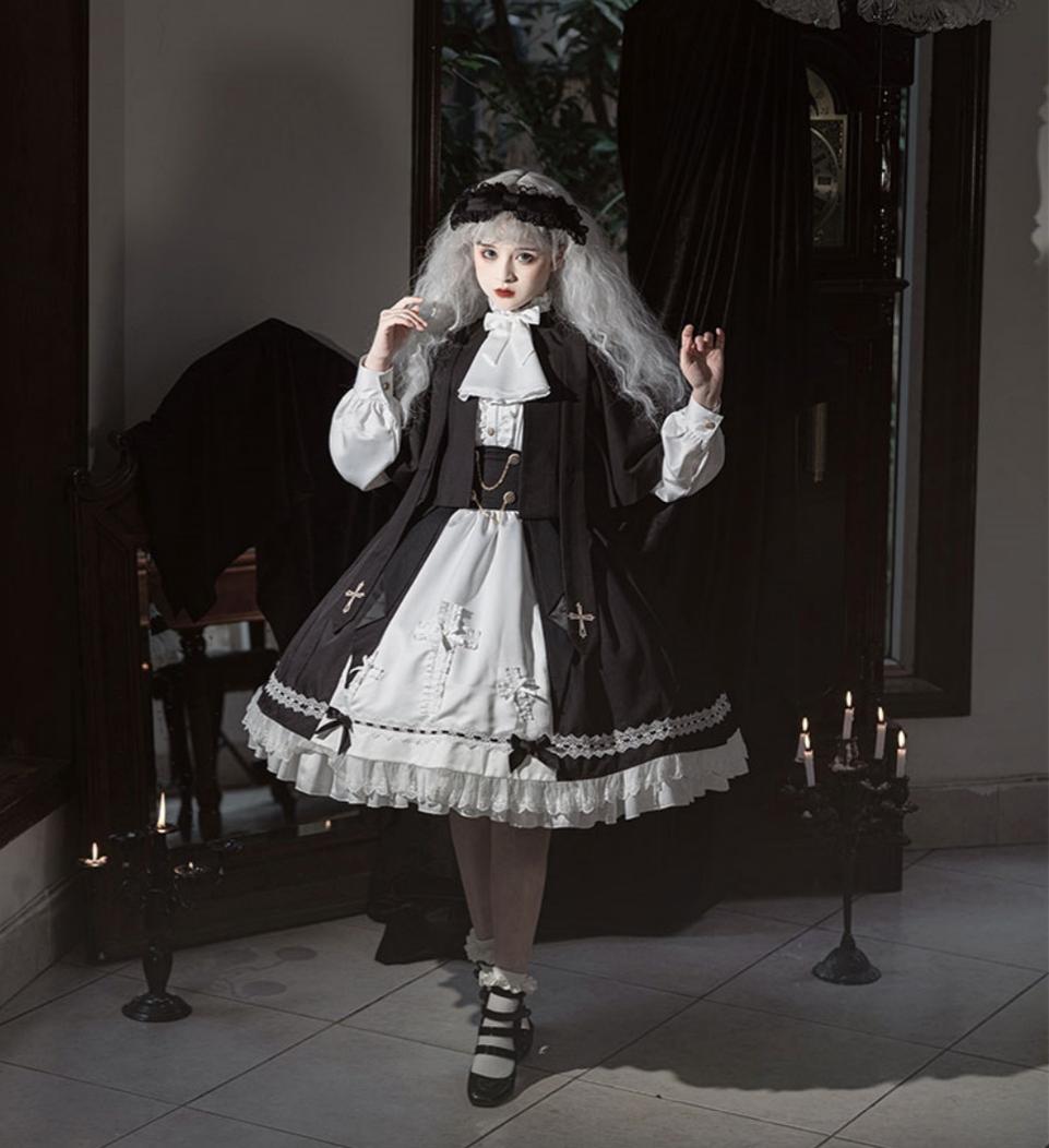 CastleToo~Holy Academy~Gothic Lolita Prince Skirt Set 4790:725583