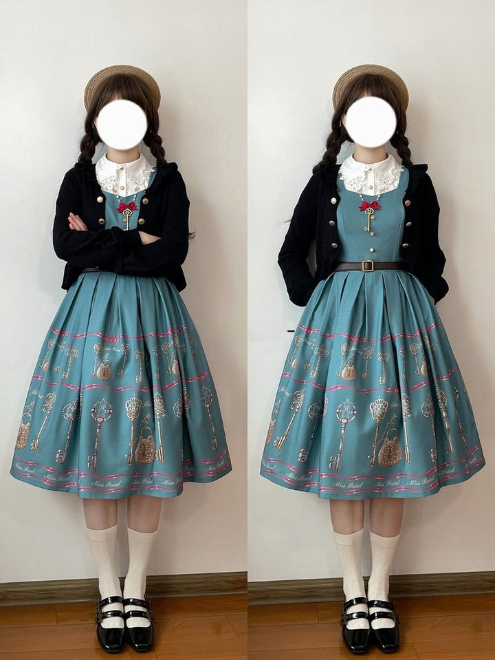 Miss Point~Antique Key~ Elegant Lolita JSK Retro Lolita Dress   