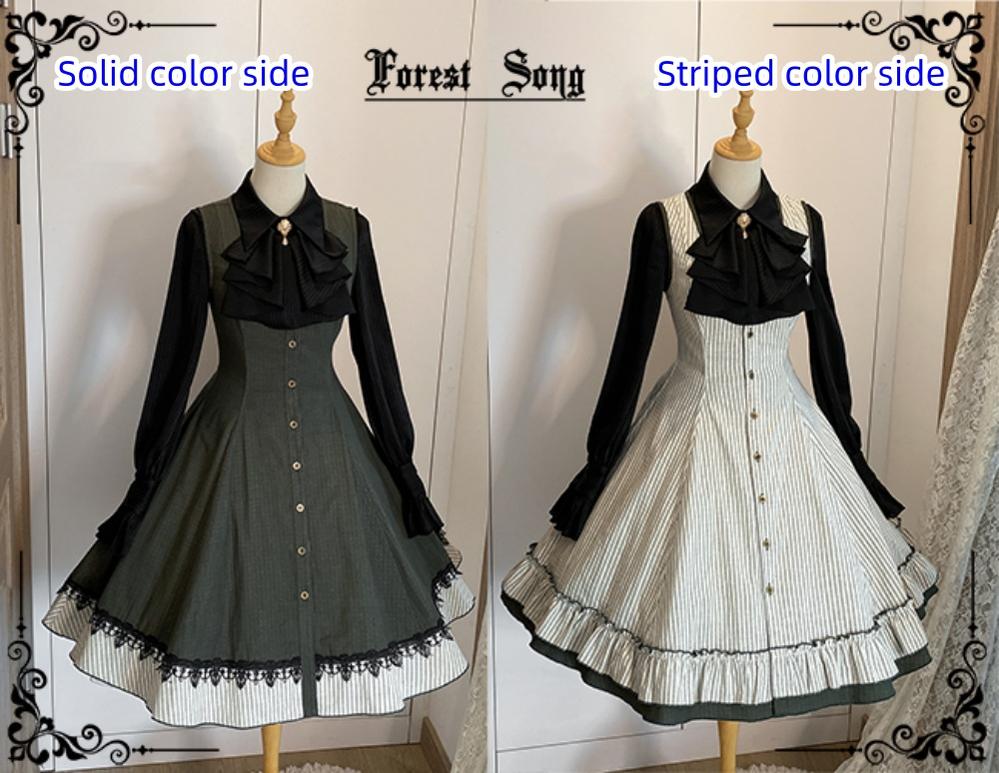 Forest Song~Artemis~ Classic Lolita JSK Double Sided Lolita Dress   