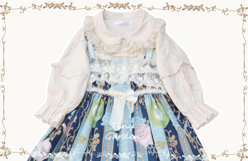 Tiny Garden - Robin - Kawaii Lolita Cotton Blouse