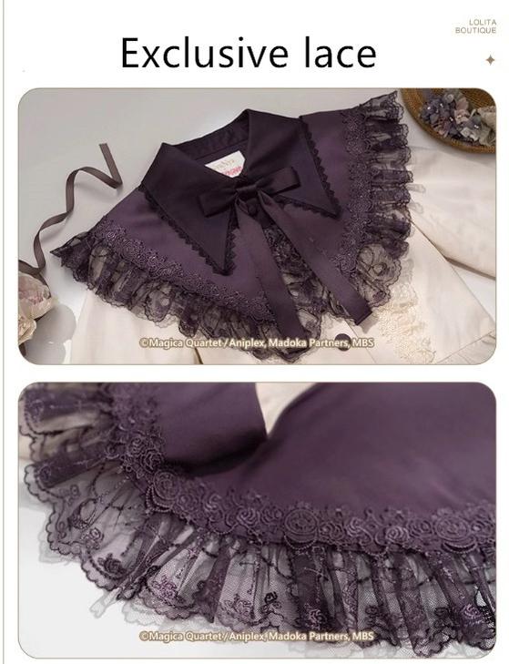 NyaNya - IP Collab Lolita Dress Madoka Kaname Homura Akemi Lolita OP dress 34054:544842