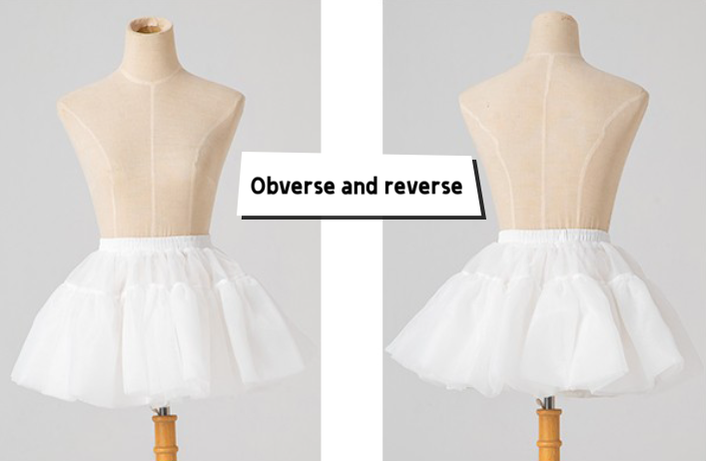 Manyiluo - Daily Puffy - Lolita Boneless Petticoat | 13.8" (35 cm) Length