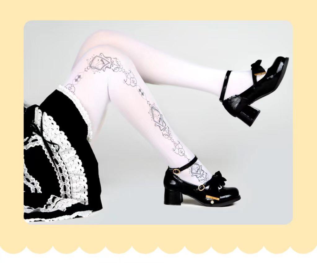 Wulala Mew - Kawaii Lolita Pantyhose Velvet Daily Pantyhose