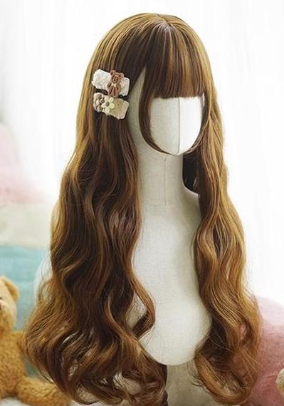 Imperial Tea~Daily Lolita Wigs Long Curl Wig   