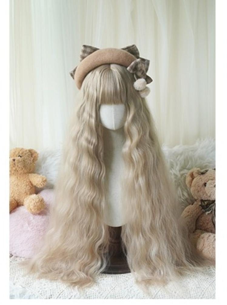 Imperial Tea~Sweet Lolita Wig 80cm Woolly Curls Wig   