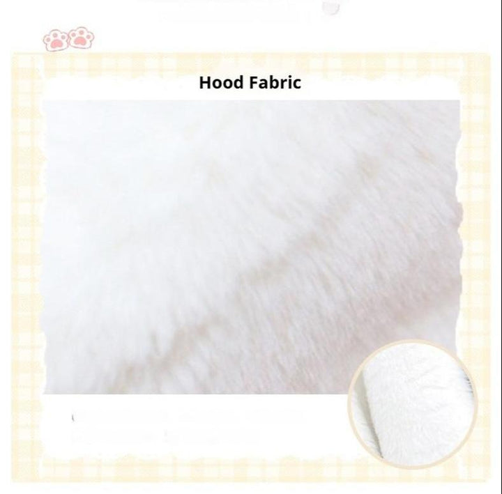 ZhiJinYuan~Calico Cat~Kawaii Lolita Plush Coat Lovely Warm Winter Coat   