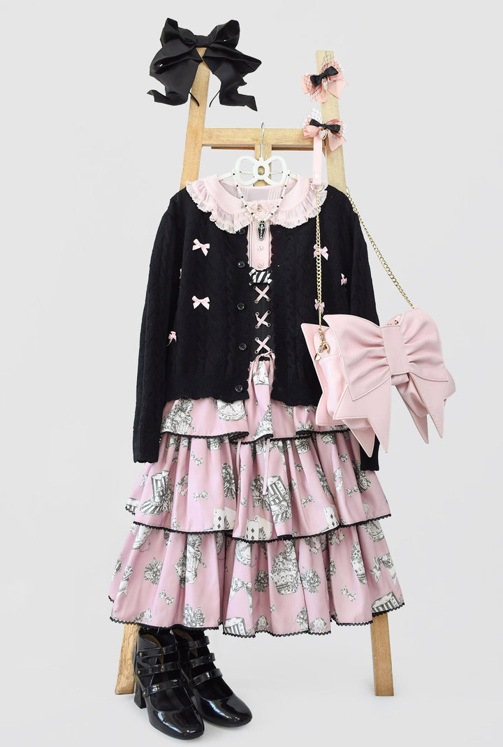 (BuyForMe) MIST~Hollow Out Long Sleeve Lolita Cardigan Multicolors   