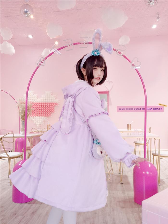 To Alice~Kawaii Lolita Bunny Ears Coat   